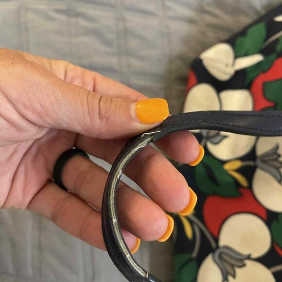 Kate Spade Floral Shoulder Bag - Red, Green, Blue, White - Picture 4 of 8